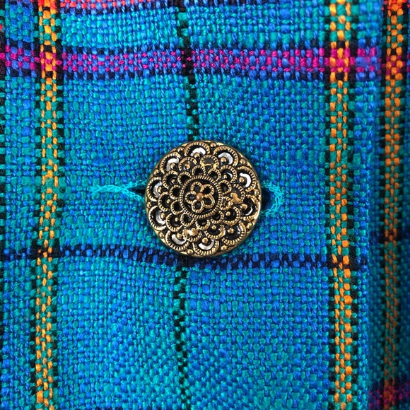 DONCASTER vintage cropped blazer 80's size 10 - Picture 7 of 7